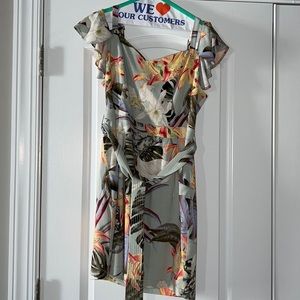 Tropical print Guess Dress Size XL